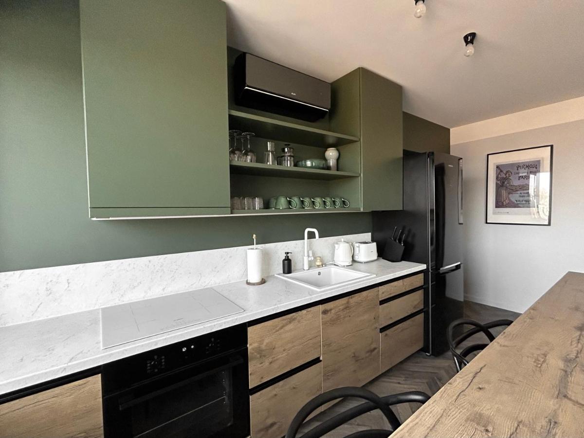 Old-New Apartment In Central Kaunas Extérieur photo